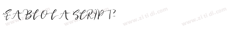 FABLOLA SCRIPT字体转换 FABLOLA SCRIPT字体转换